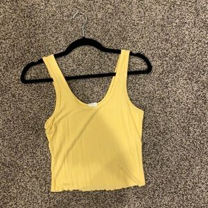 Yellow tank